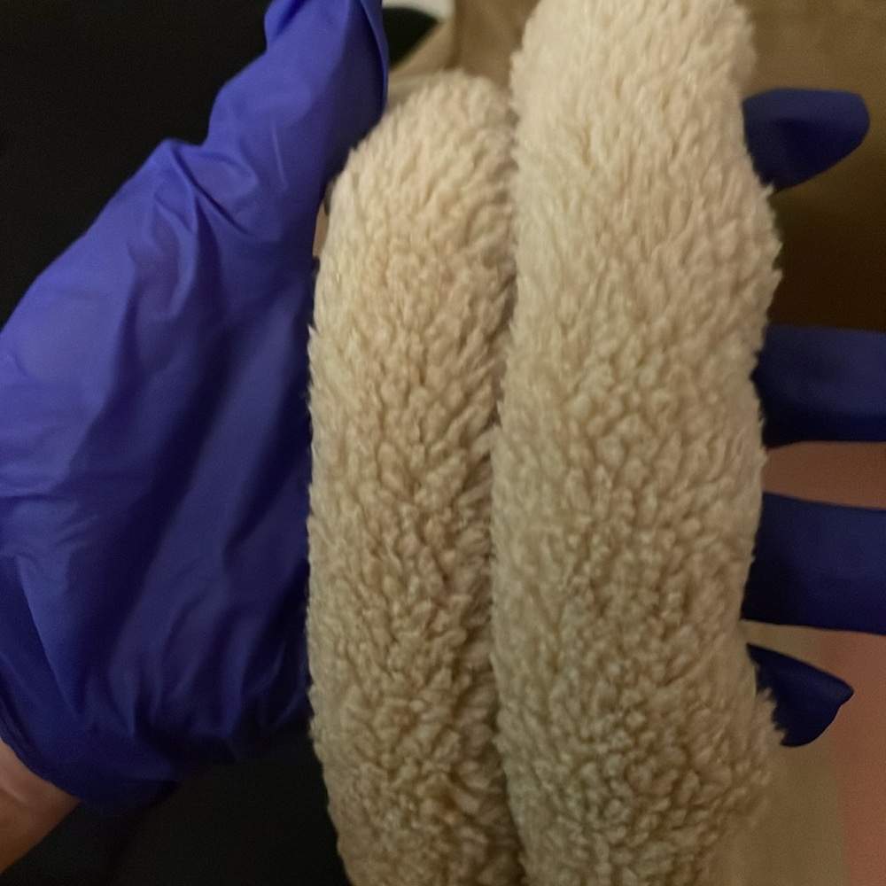 Prada Cream Plush Tote Bag - Picture 4 of 17